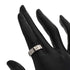 Love Ring 18K White Gold
