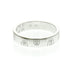 Happy Birthday Band Ring 18K White Gold