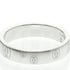 Happy Birthday Band Ring 18K White Gold
