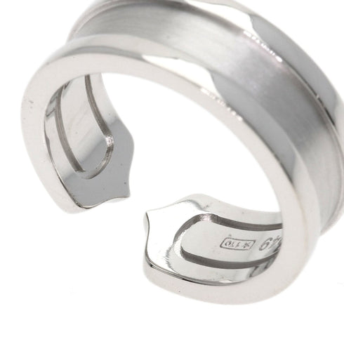 C2 Band Ring 18K White Gold