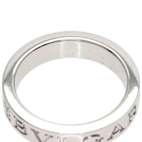 Double Ring 18K White Gold and Diamond