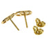 Earrings Stud 18K Yellow Gold