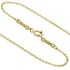 Open Heart Pendant Necklace 18K Yellow Gold 13.5mm
