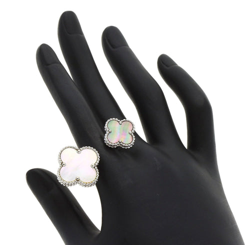 Alhambra Ring 18K White Gold
