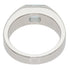 Tank Aquamarine Ring 18K White Gold