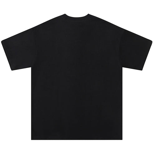 AMIRI flower letter logo print T-Shirts