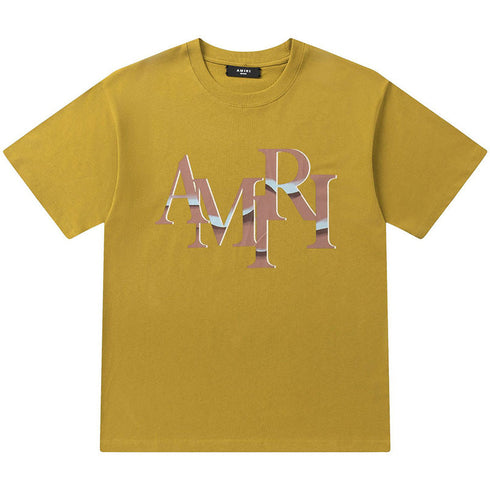 AMIRI Staggered Logo-Print Cotton-Jersey T-Shirts