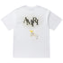 AMIRI Crystal Embellished Champagne Logo T-Shirts