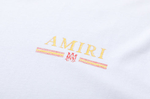 AMIRI Logo-Flocked Cotton-Jersey T-Shirt