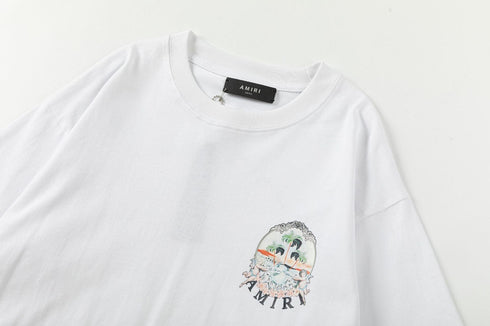 AMIRI Cherub Logo-Print T-Shirts