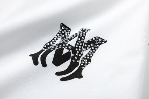 AMIRI AM Logo Cotton Jersey T-Shirts