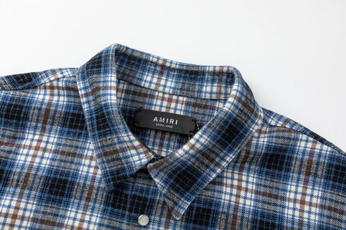 AMIRI Plaid Flannel Shirt