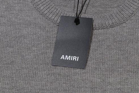 AMIRI MA Short Sleeve Sweater