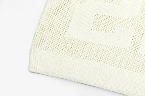 AMIRI Logo-Embossed Fine Knit Jumper