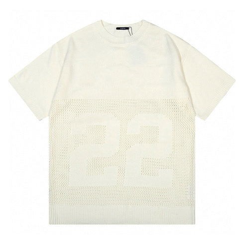 AMIRI Logo-Embossed Fine Knit Jumper