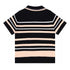 AMIRI Striped Pointelle-Knit Polo Shirt