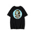 Bathing Ape T-Shirt Back Printing Men and Women Fashion Short Sleeve Top