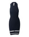Women's Alexander Wang Body-Hugging Halter Dress in Black Viscose