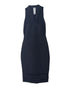 Women's Alexander Wang Body-Hugging Halter Dress in Black Viscose