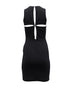 Women's Alexander Wang Sheath Dress with Cut Out Design in Black Nylon