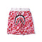 Bathing Ape Shorts Shark Head Camouflage Bottom Pattern Casual Shorts Men and Women Fashion Tether Shorts