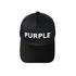 Purple Hat Mesh Stitching Embroidery PB003#