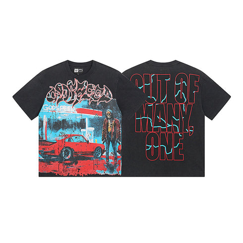 Godspeed T-shirts Retro Fantasy Pattern