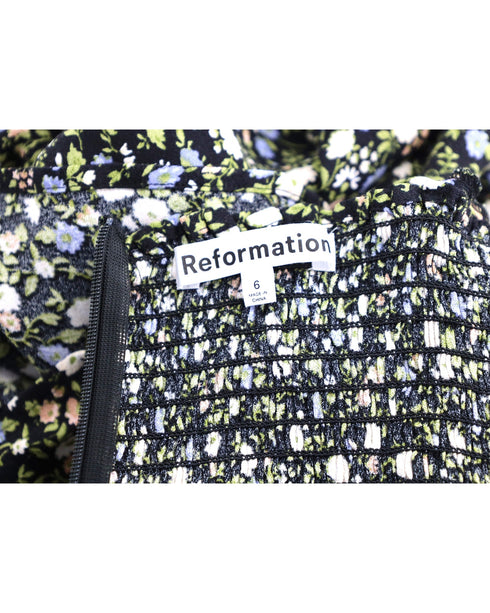 Women's Reformation Remi Mini Dress in Floral Viscose