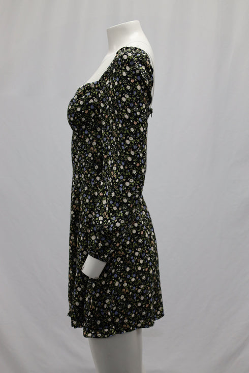 Women's Reformation Remi Mini Dress in Floral Viscose