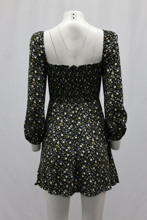 Women's Reformation Remi Mini Dress in Floral Viscose