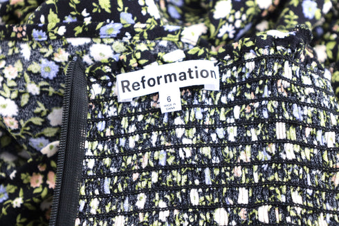 Women's Reformation Remi Mini Dress in Floral Viscose
