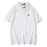 Bathing Ape T-Shirt Solid Color Casual Embroidered Short-Sleeved Polo Shirt