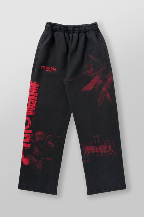 2128 - AOT© x YLA Baggy Joggers
