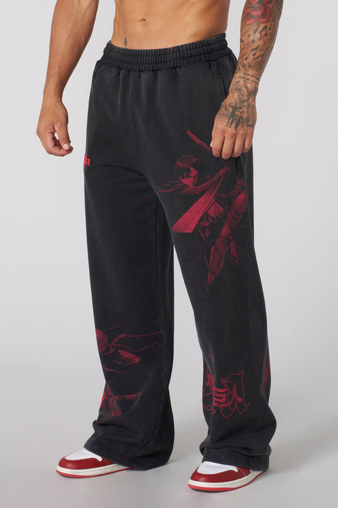 2128 - AOT© x YLA Baggy Joggers