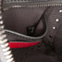 Rockstud Camera Crossbody Bag Striped Leather