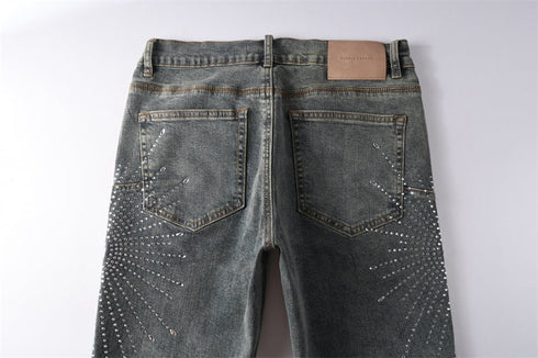PURPLE Fashion Jeans 9122