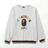 Bathing Ape Sweatshirts Autumn and Winter New Camouflage Color Printed Logo Male and Female Couples Wear Pullover