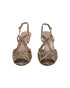 Women's Stuart Weitzman Snakeskin Print High Heel Sandals in Multicolor Leather