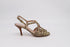 Women's Stuart Weitzman Snakeskin Print High Heel Sandals in Multicolor Leather