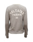 Women's Zadig & Voltaire Logo Long Sleeve Sweatshirt in Grey Cotton