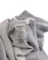 Women's Zadig & Voltaire Logo Long Sleeve Sweatshirt in Grey Cotton