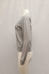 Women's Zadig & Voltaire Logo Long Sleeve Sweatshirt in Grey Cotton