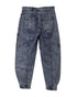 Women's Ulla Johnson Brodie High Rise Tapered Jeans in Blue Cotton