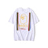 Bathing Ape T-Shirt Summer Pure Cotton Color-Striped Printing T-shirt Short Sleeve