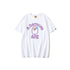 Bathing Ape T-Shirt Purple Ape Head Neon XINGX Lightning T-shirt