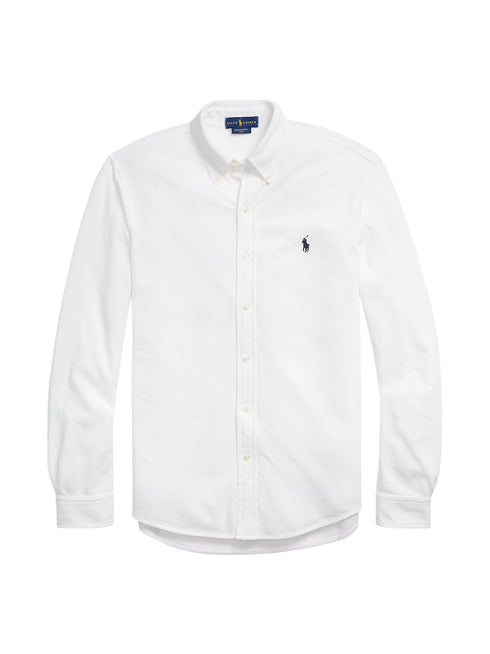 RALPH LAUREN Featherweight Mesh Shirt White
