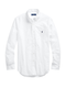 RALPH LAUREN Slim Fit Garment-Dyed Oxford Shirt White
