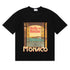 Rhude T-shirts Windowsill Seaview Printing Cotton Casual Short Sleeve Men and Women