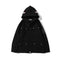 Bathing Ape Hoodie Spring Autumn Men's Solid Color Shark Head Coat Jacket