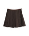 Women's Marc Jacobs Pleated Skirt in Brown Wool